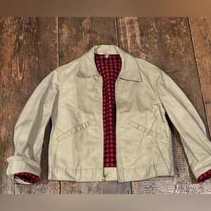 Vintage kids zip up jacket